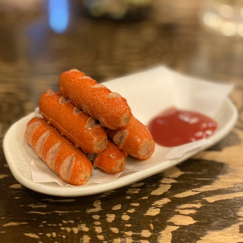 赤ウィンナー揚げ(とんとん大魔王 )