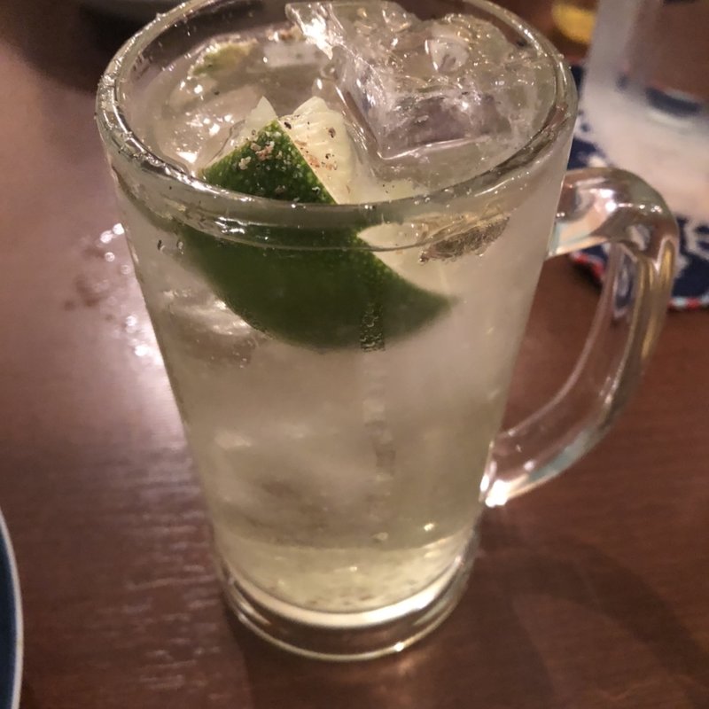 ライムカルダモンサワー(スパイスサロン バビルの塔)