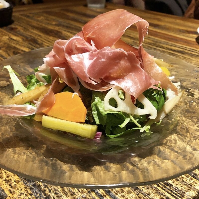 生ハムの彩野菜サラダ(ゴリーズ キッチン （Gori's Kitchen）)