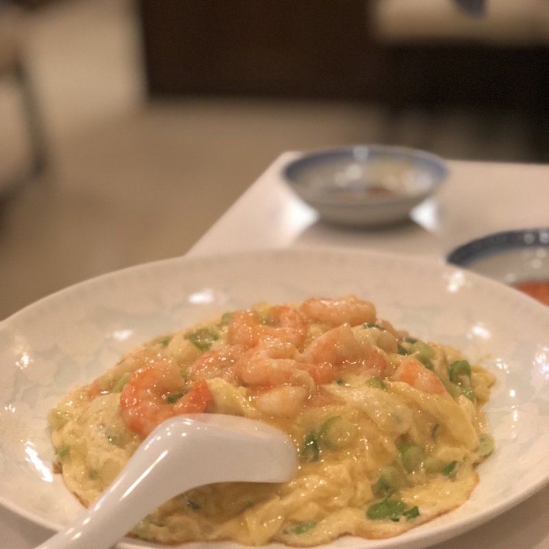 小海老のたまごとじかけごはん(神戸元町別館牡丹園 （コウベモトマチベッカンボタンエン）)