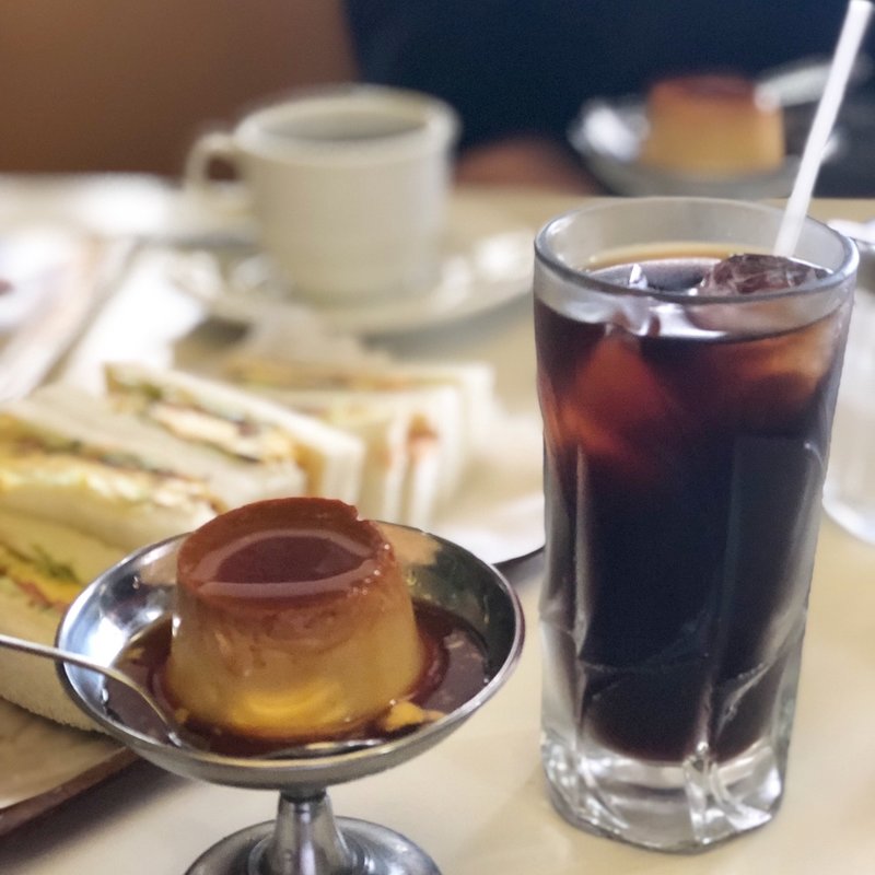 おまけのプリン(喫茶コンパル )