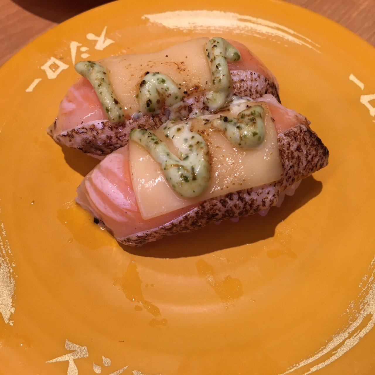 炙りサーモンバジルチーズ購入8000 炙りサーモンバジルチーズ(スシロー 仙台中山店 )の口コミ一覧