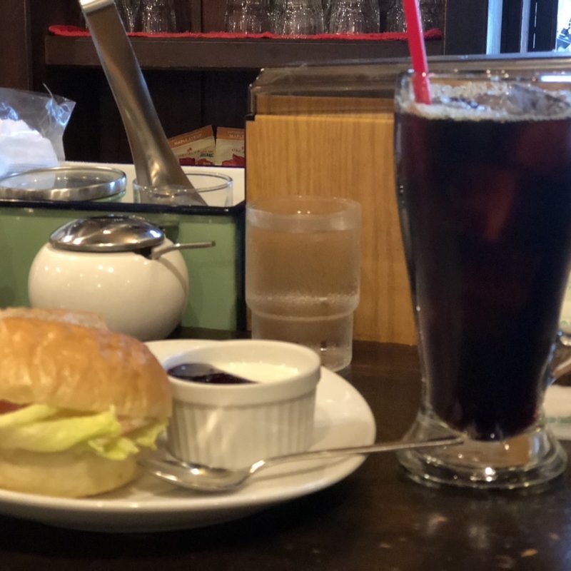 アイスコーヒー(コーヒーハウス 井戸)