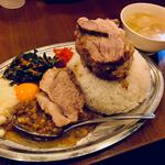 暴君セット+豚マシ(マシライス)(立川マシマシ 8号店)