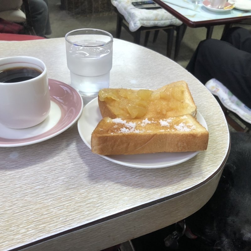 トースト（霜降り）(喫茶 思いつき)