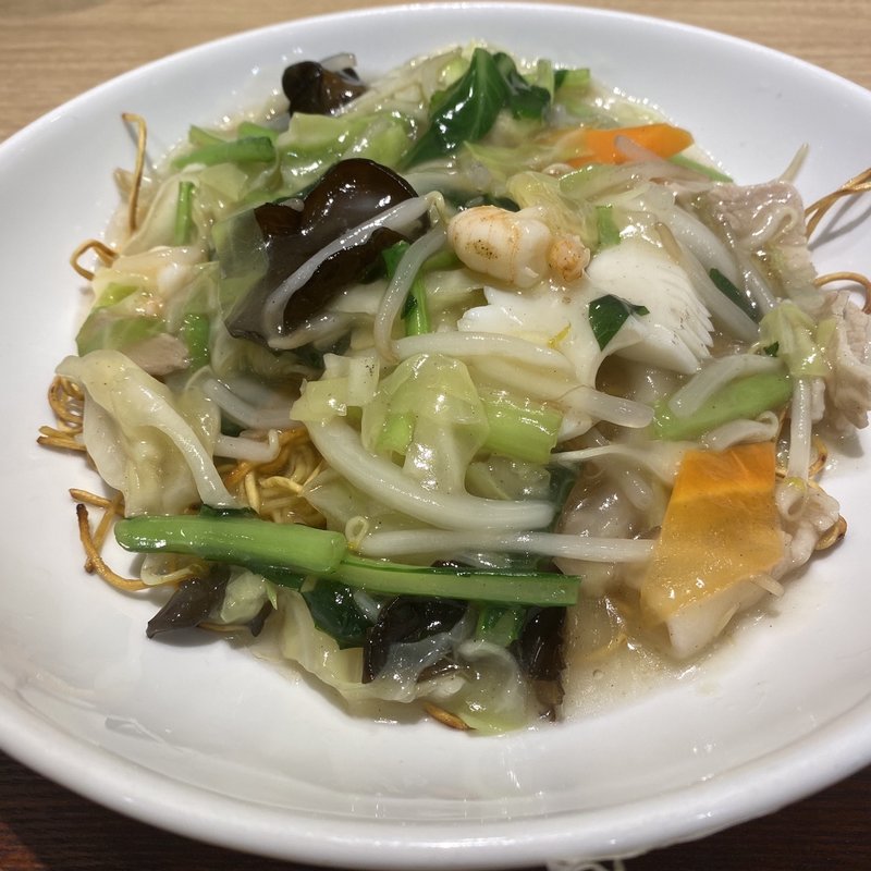 あんかけ焼そば(東春閣 阪急三番街店)