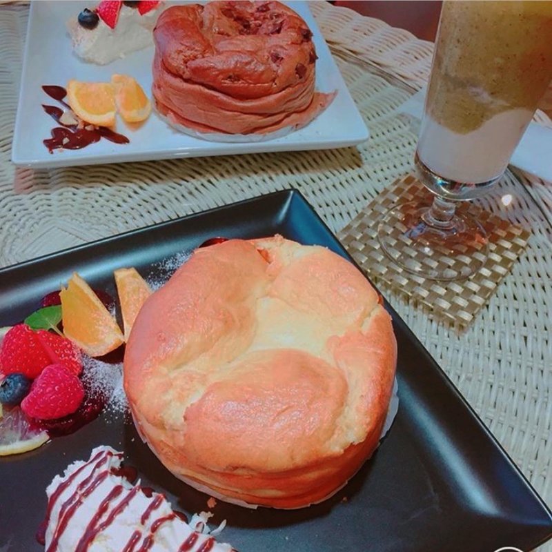 金のふわとろパンケーキ(つきさむパンケーキ 金のスプーン)