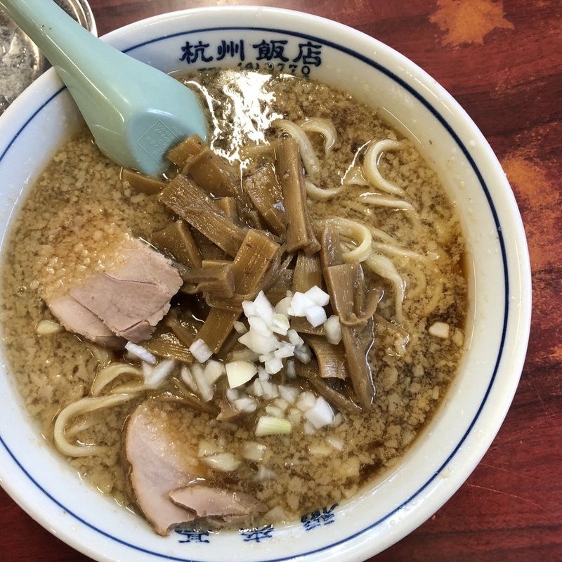 メンマそば(杭州飯店 （コウシュウハンテン）)