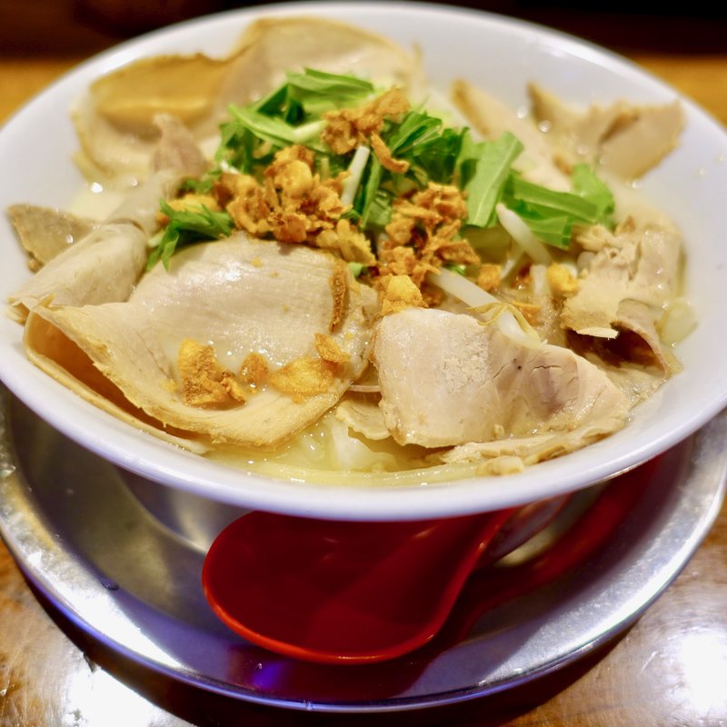 塩豚ラーメン(チャーライ極)