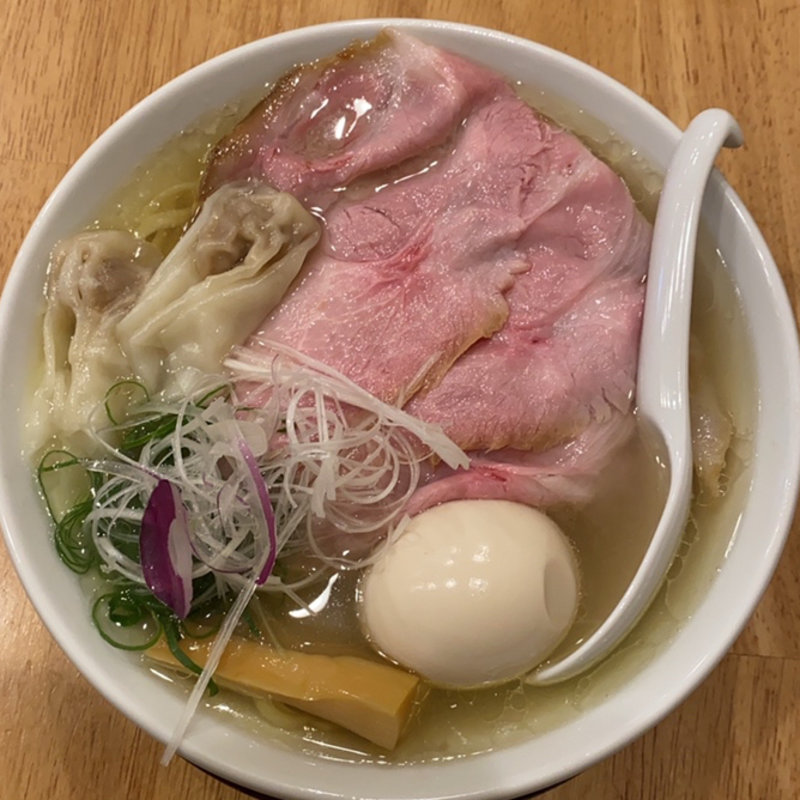 塩丸鶏特製(中華そば ココカラサキゑ)