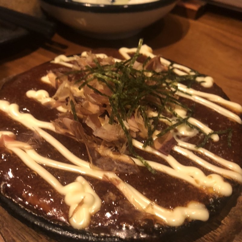 山芋鉄板(炭火焼とり えんや 難波店)