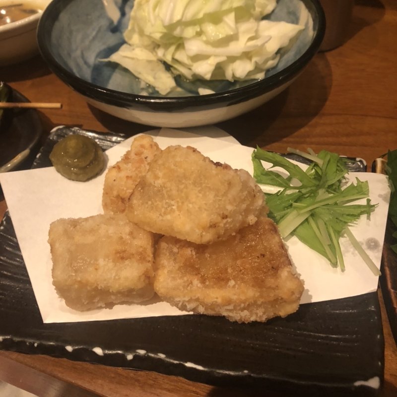 大根のからあげ(炭火焼とり えんや 難波店)