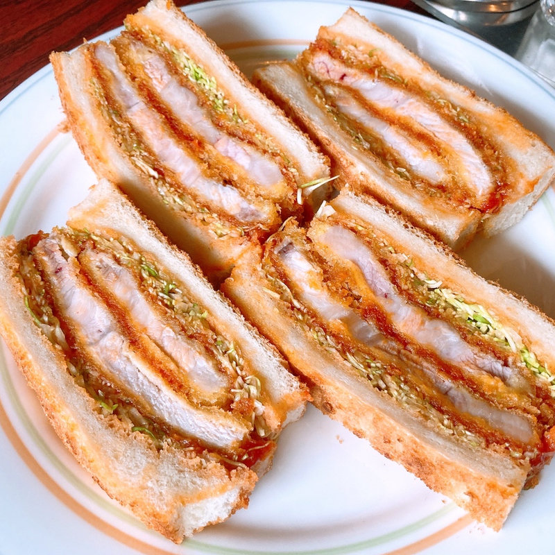 元祖ロースカツサンド(珈琲専門店 銀座ブラジル 浅草店)