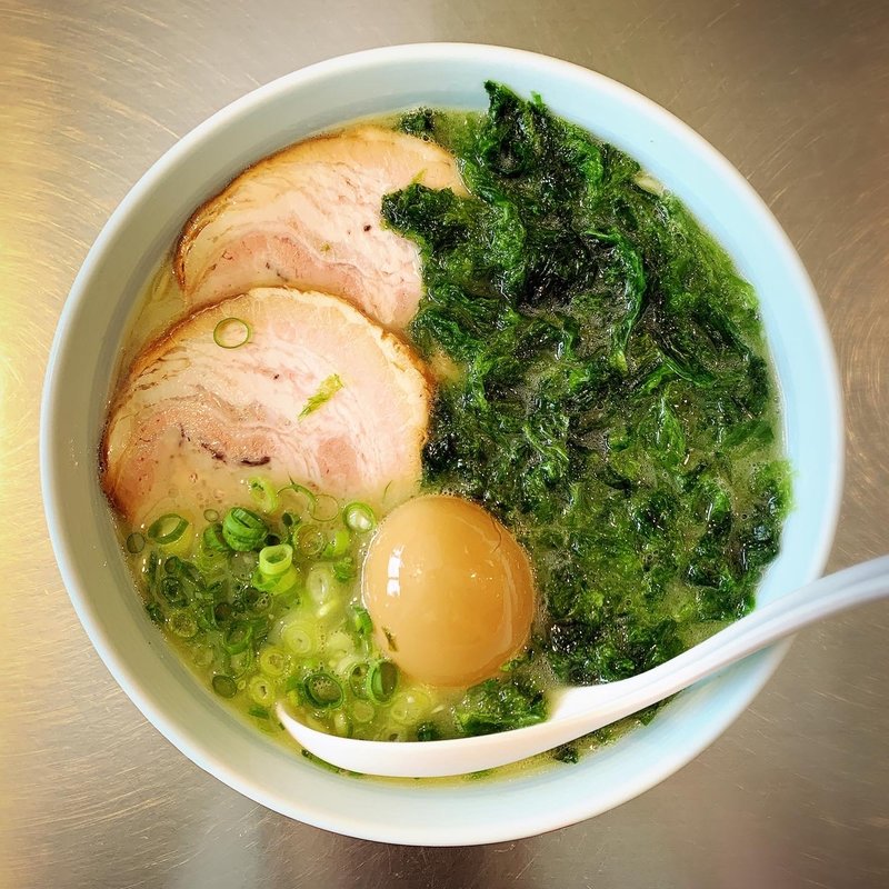 からし入りまる玉らーめん(らーめんまる玉 青葉台店)