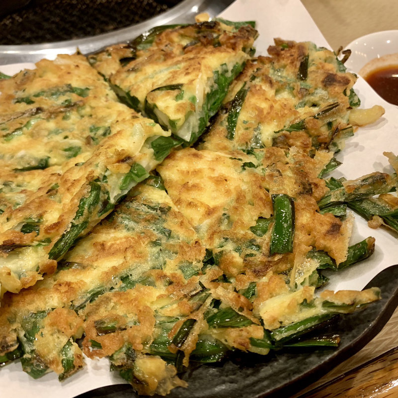 ニラチヂミ(うしの家)