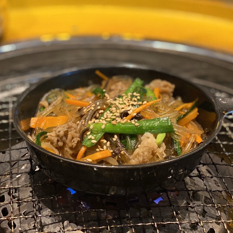 麻薬チャプチェ(韓国式焼肉 マヤクカルビ 金山店)