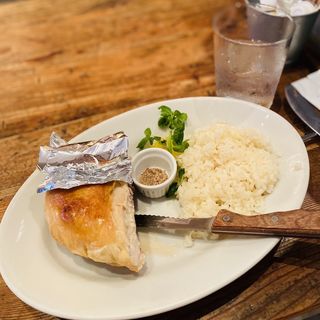 ロテサリーチキンプレート　1/4(Cafe＆Rotisserie LA COCORICO浦和)