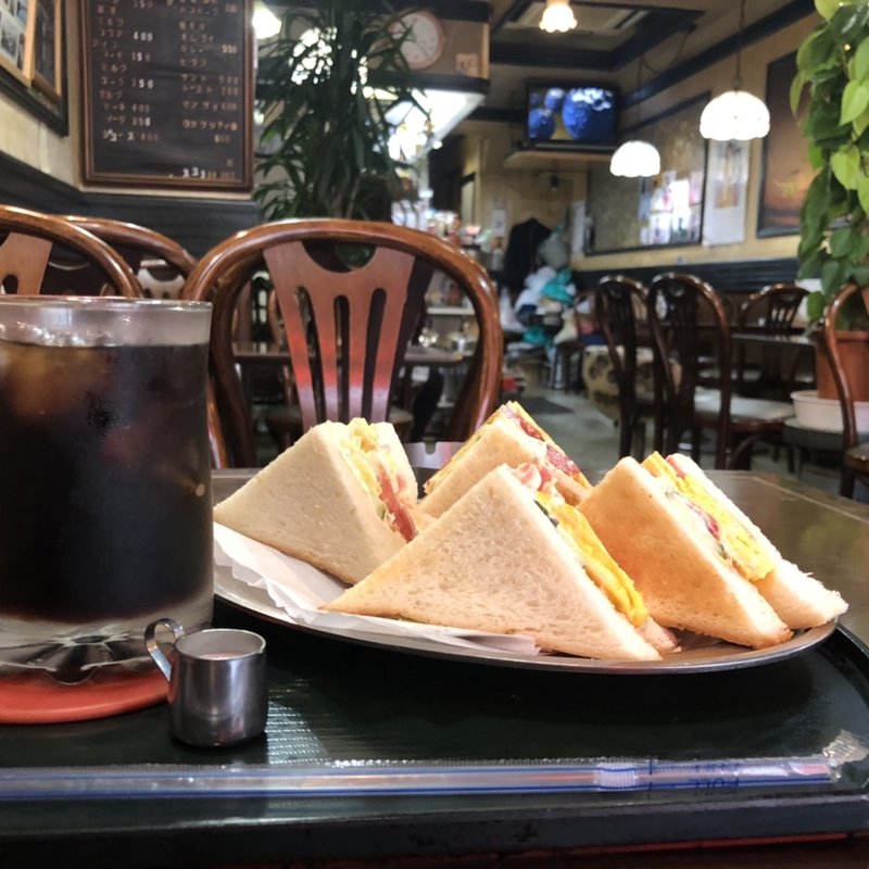 サンドイッチモーニング(神戸屋タカガキ店)