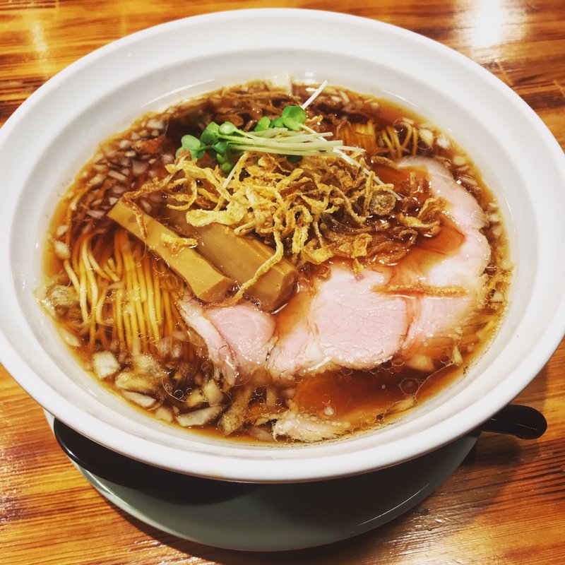 玉葱中華そば(柴崎亭 梅ヶ丘店)