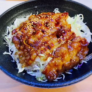 網焼き豚バラ弁当(梅田スタンド)
