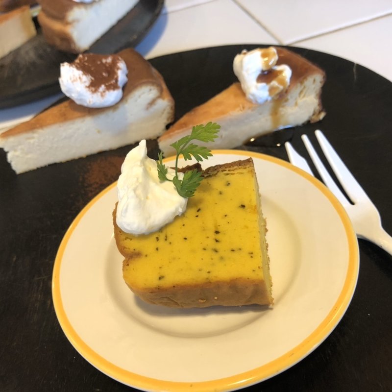 チーズケーキ3種プレート(ひつじ茶房)