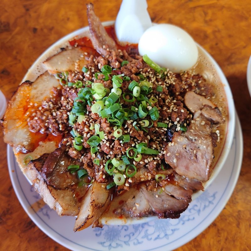 叉焼担々麺(かし亀)