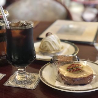 アイスコーヒー(タカセ洋菓子本店)