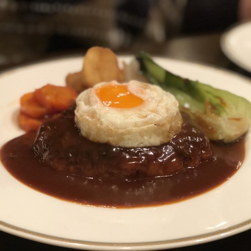 ハンバーグ(洋食 SAEKI)