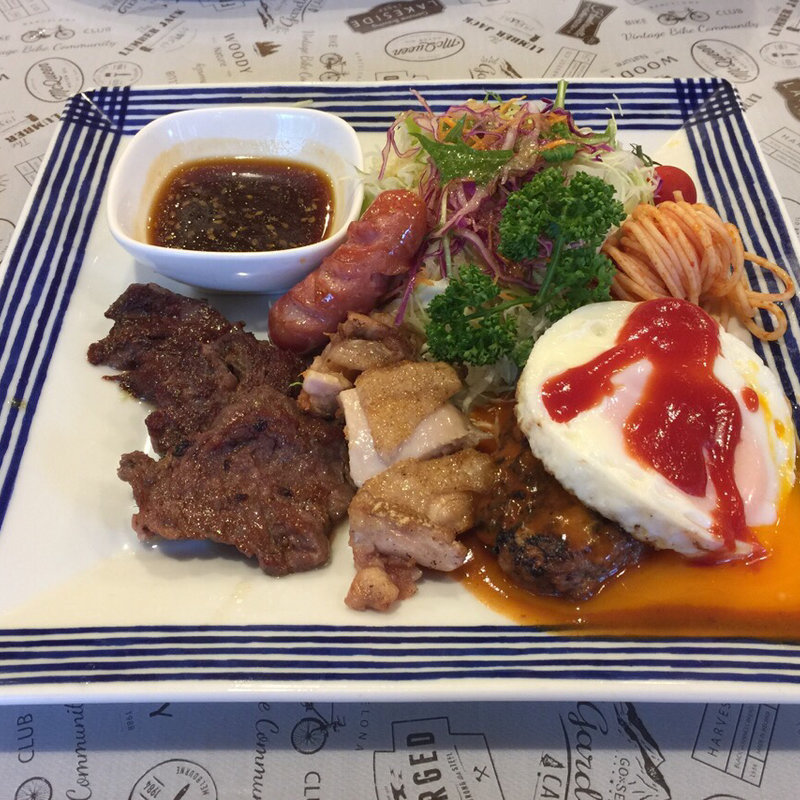 ミックスグリル(ロイン フラワーロード店)