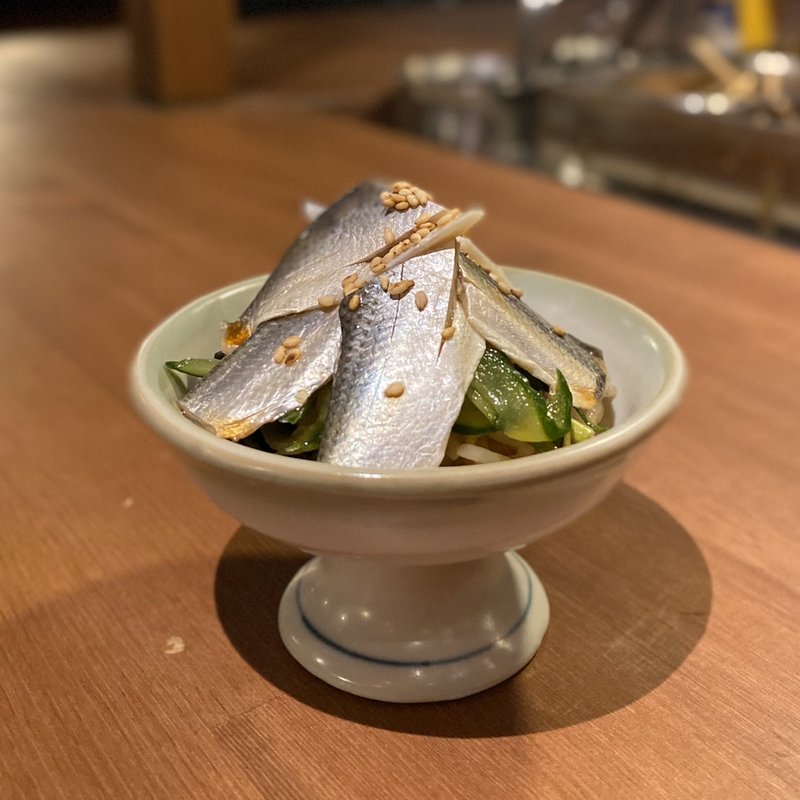 コハダと胡瓜のナムル(東京おでんラブストーリー 錦三丁目)