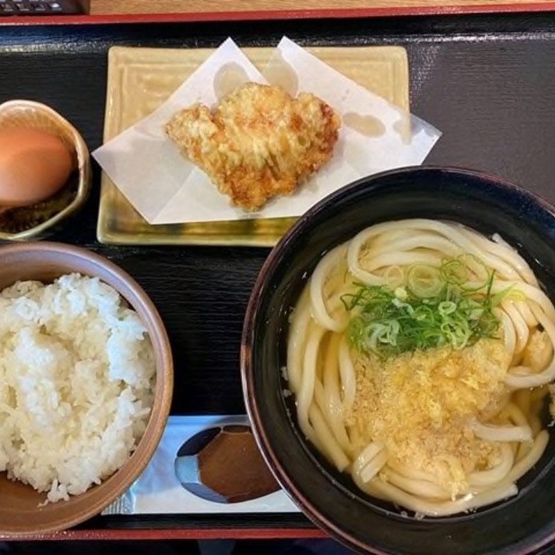 店自慢セット(般若林セット)(讃岐うどん般若林IMP店)