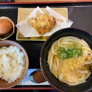 店自慢セット(般若林セット)(讃岐うどん般若林IMP店)