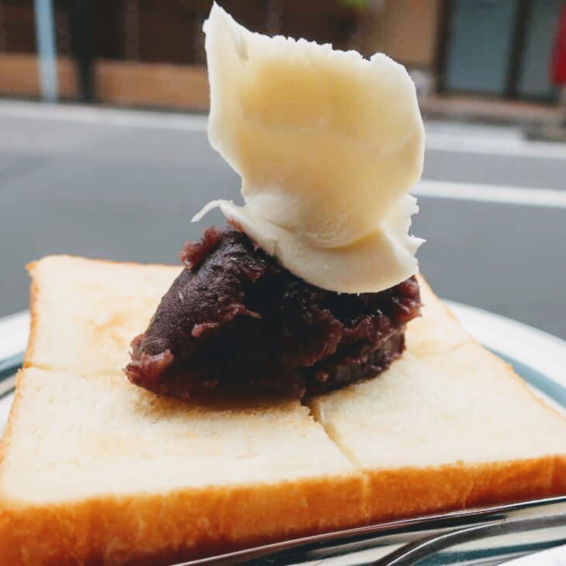 あんバタートースト(Satén japanese tea)