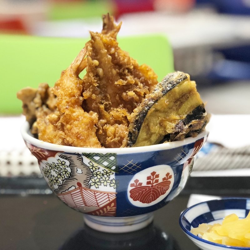 天丼(日本橋 天丼 金子半之助 大阪ららぽーとEXPOCITY店)