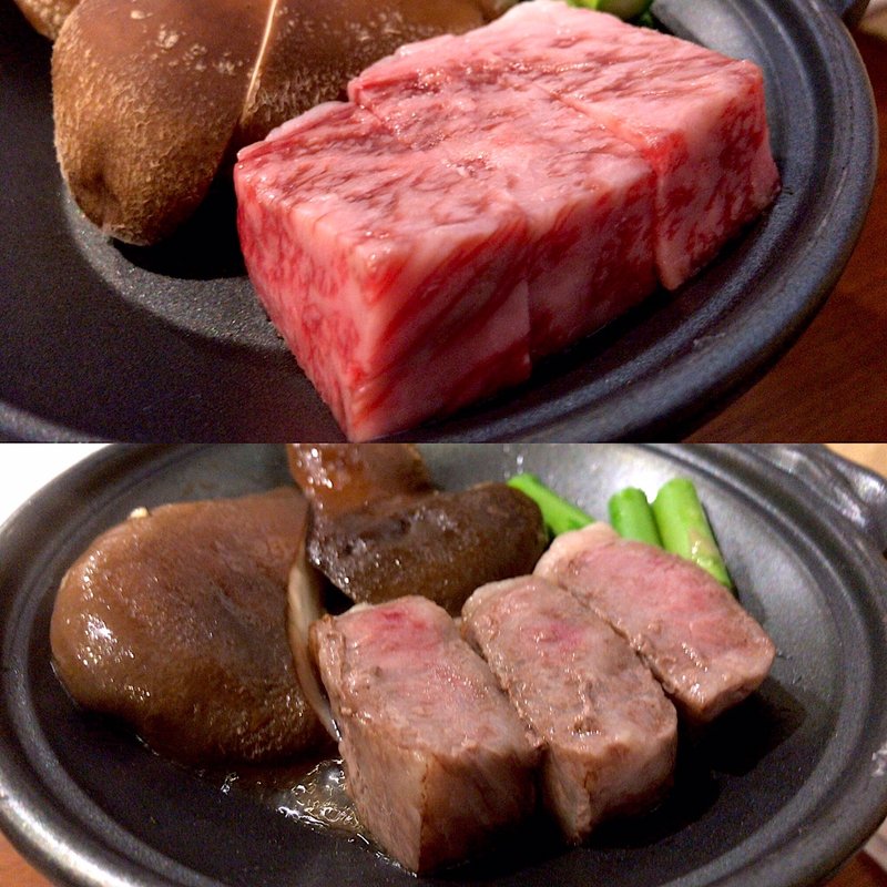 皆瀬牛リブロースステーキ(奥山旅館 )