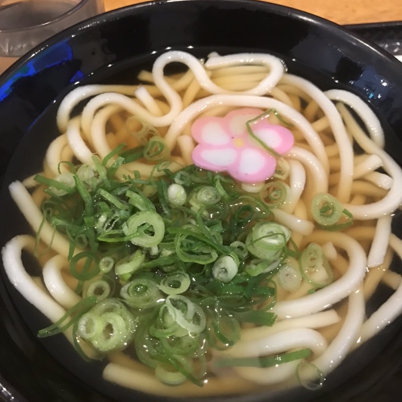 かけうどん(驛麺家)