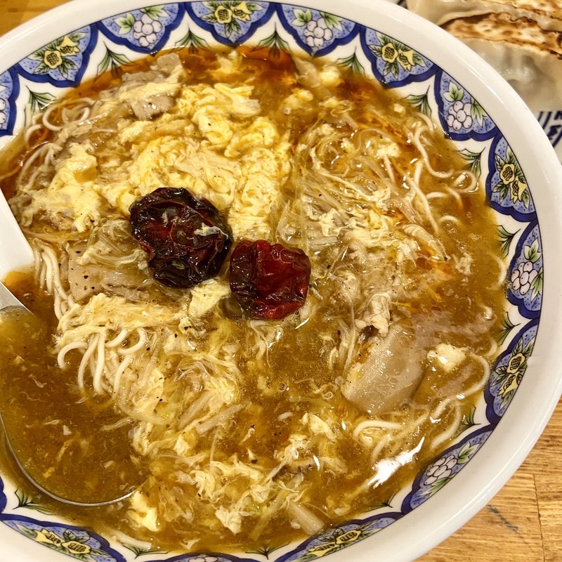 激辛スーラータンメン(中国ラーメン揚州商人 目黒本店)