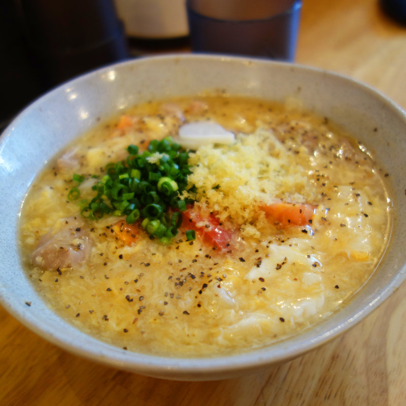 トマト卵とじ(饂飩 おおた)