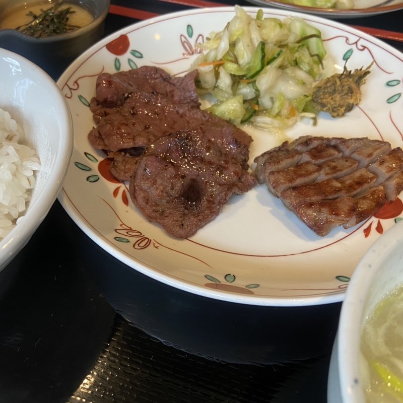サービス牛たん定食(牛たん焼き仙台辺見町田店)