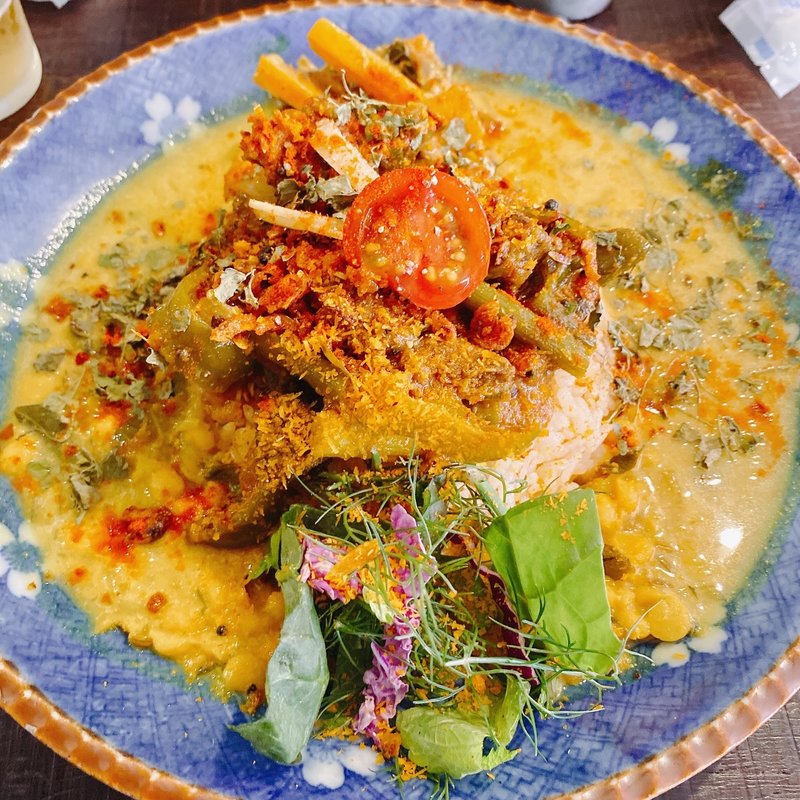 セイロン式デヴィルド・マトン飯(大衆スパイス酒場 ニューヤスダヤ)