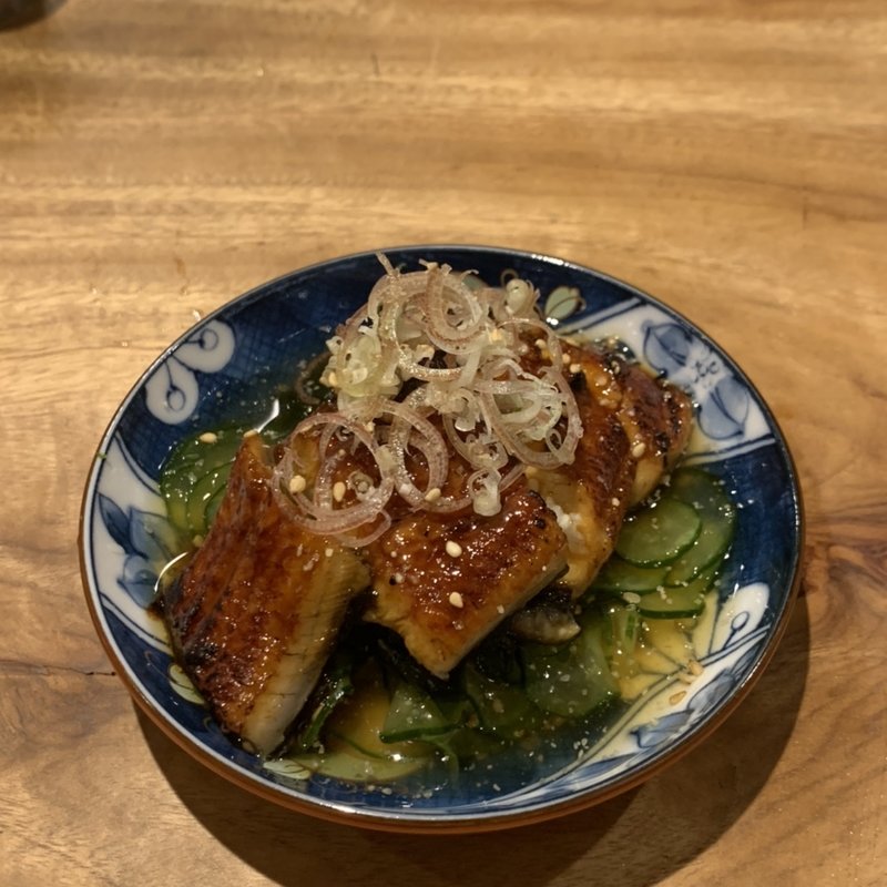 鰻ざく(スタンド ニュー サンカク)