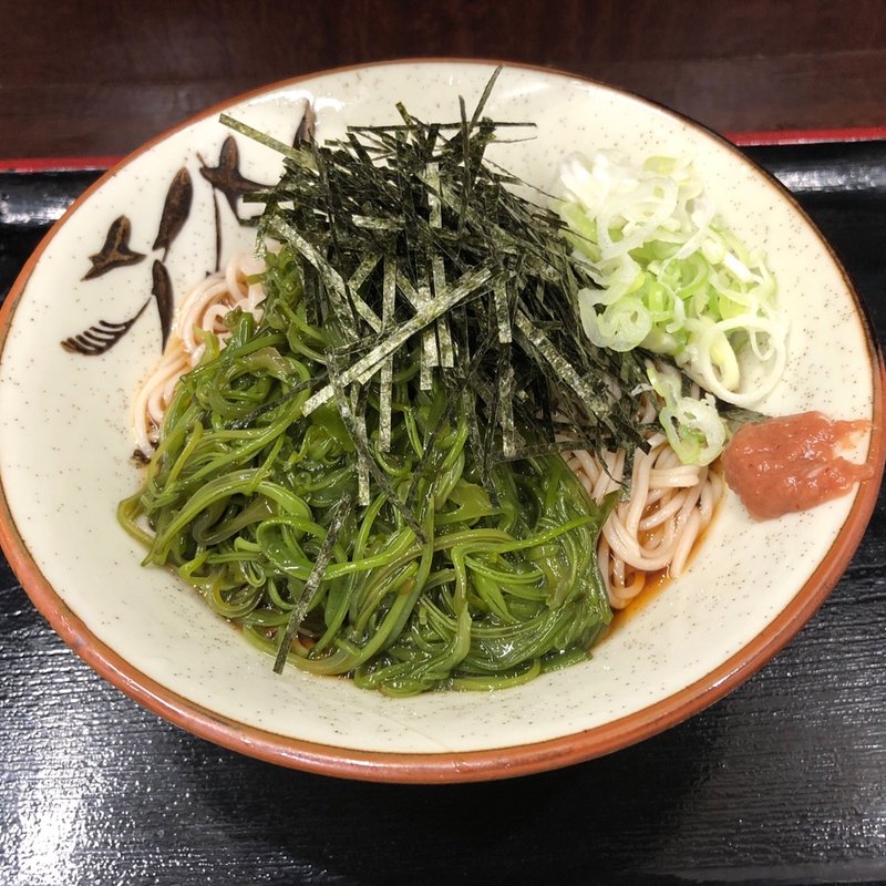 めかぶそば(そばよし 京橋店)