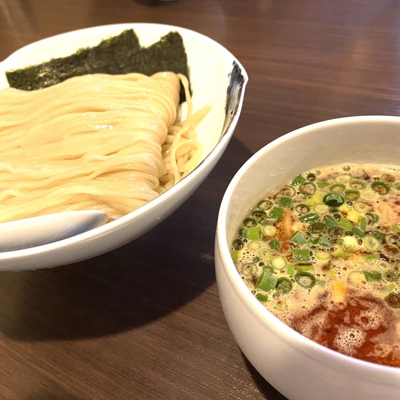 辛いつけそば(まるはBEYOND)