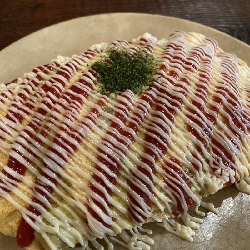 オムそば(鉄板焼まねき)