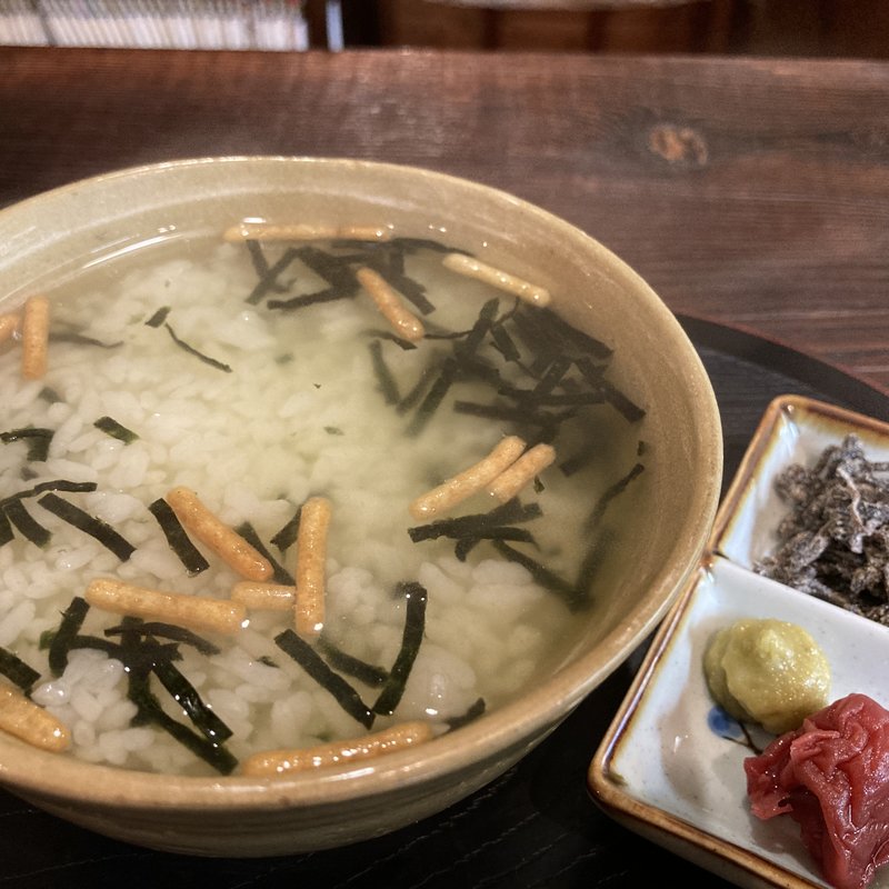 お茶漬け(鉄板焼まねき)