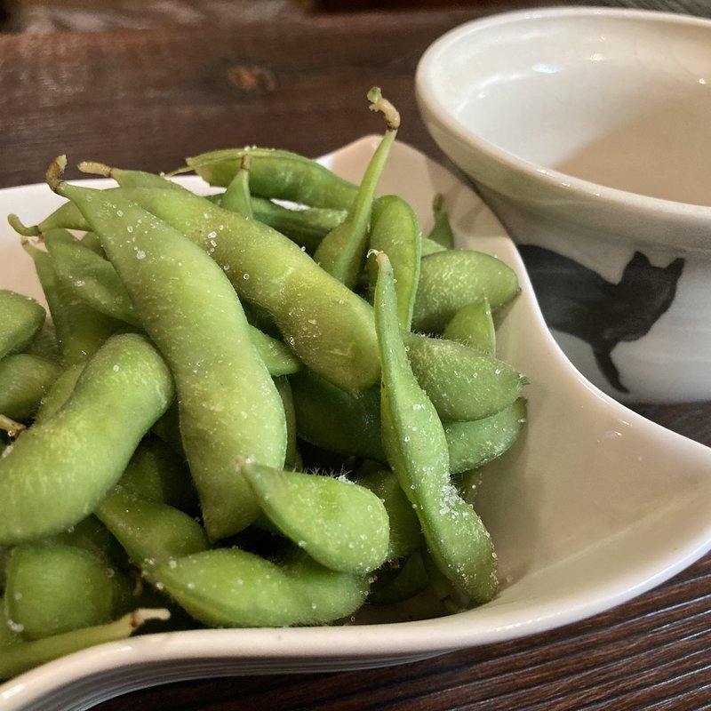 えだ豆(鉄板焼まねき)