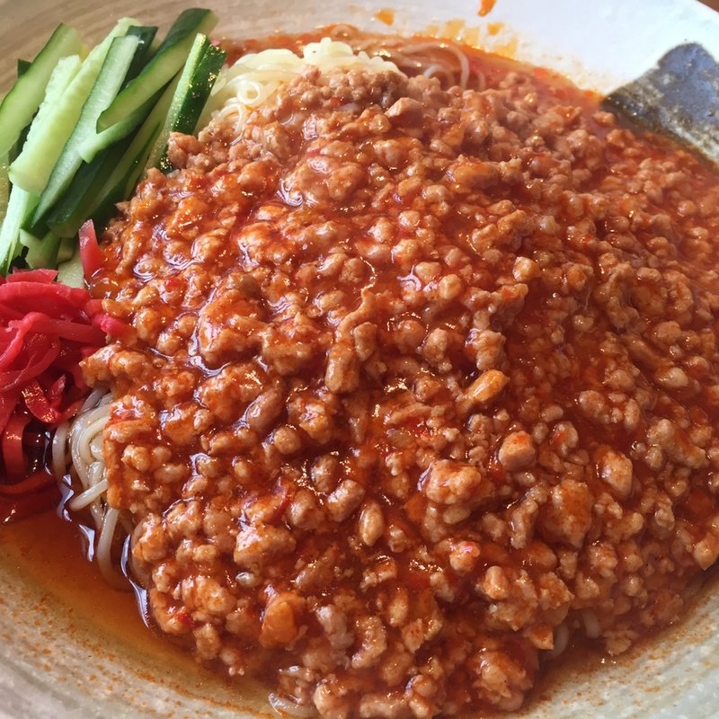 挽き肉辛子冷やしそば(咸亨酒店 （カンキョウシュテン）)