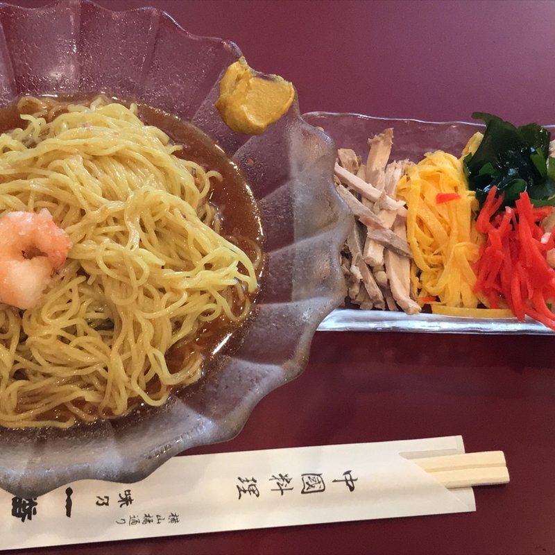 五目甘酢冷やしそば(味乃一番)