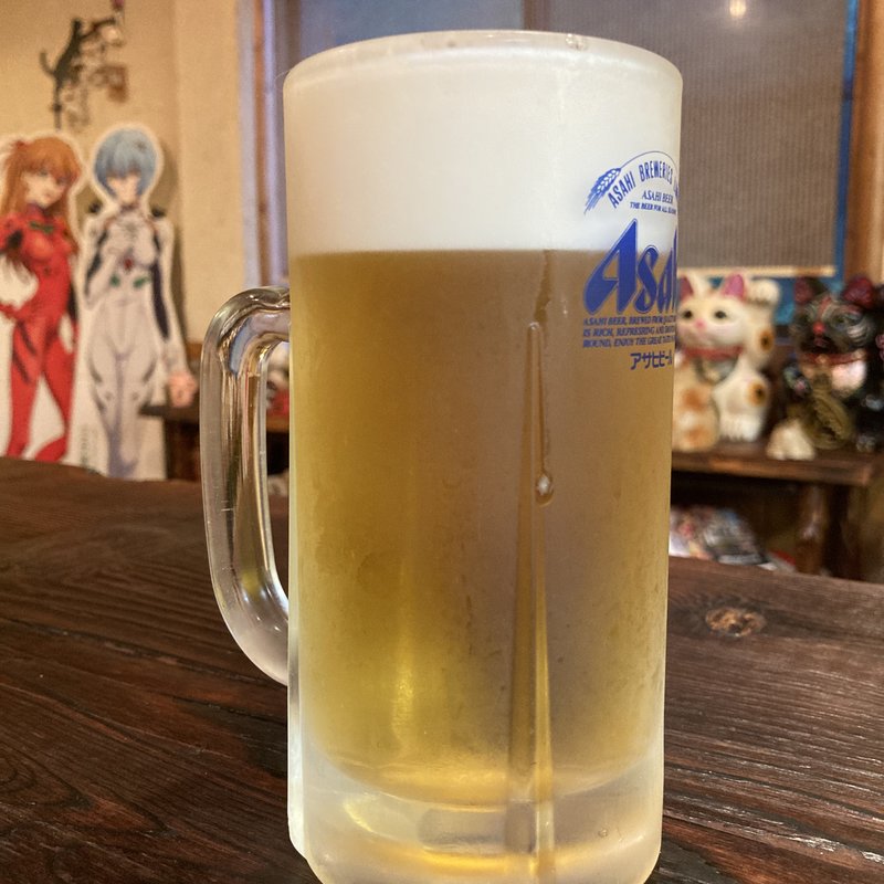 生ビール(鉄板焼まねき)
