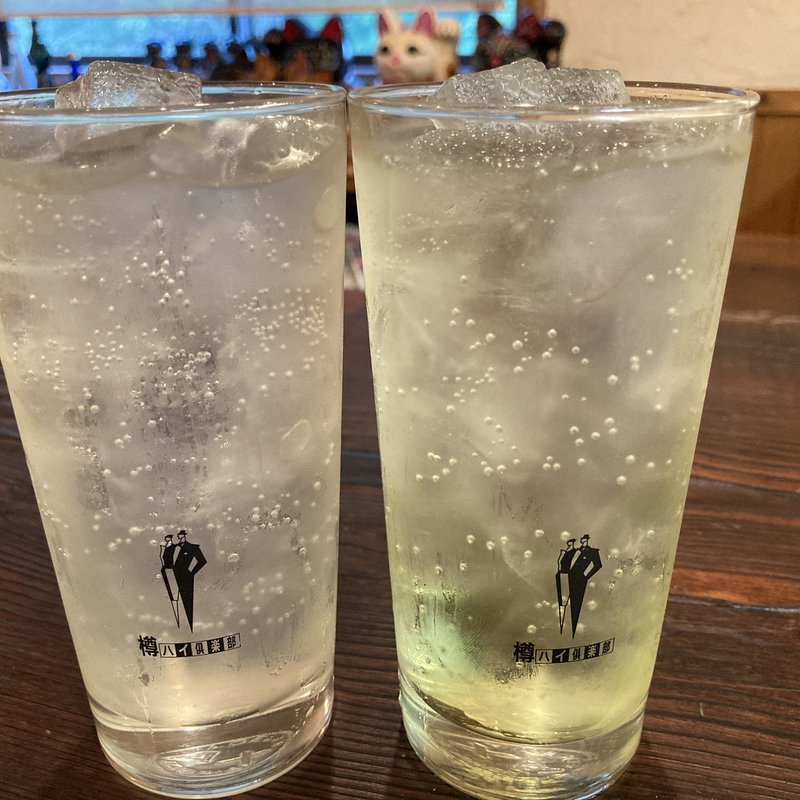 樽ハイ　レモン　or ライム(鉄板焼まねき)